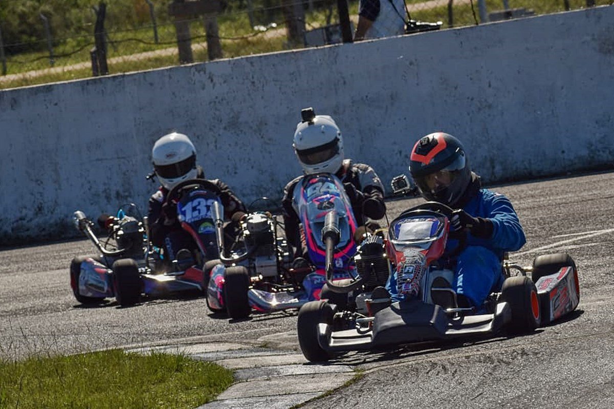 El karting en Concordia este domingo.