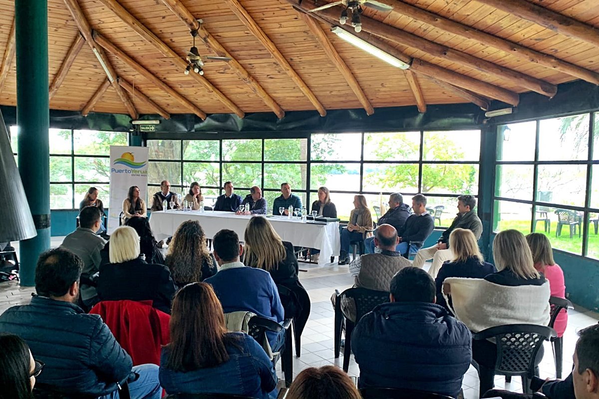 Puerto Yeruá fue anfitriona de la reunión departamental.