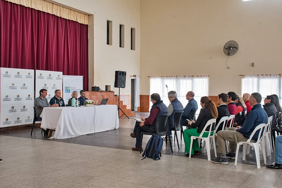 El Gobierno de La Criolla organizó el encuentro.