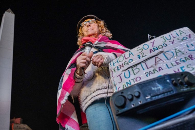 Es de Concordia la jubilada que una periodista de la BBC puso como ejemplo al entrevistar a Milei