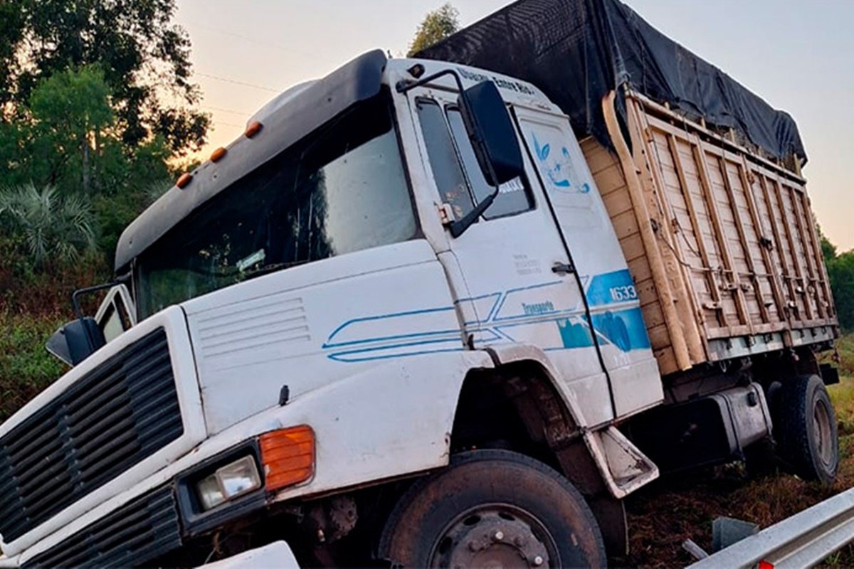 El conductor del cami&oacute;n no sufri&oacute; heridas.