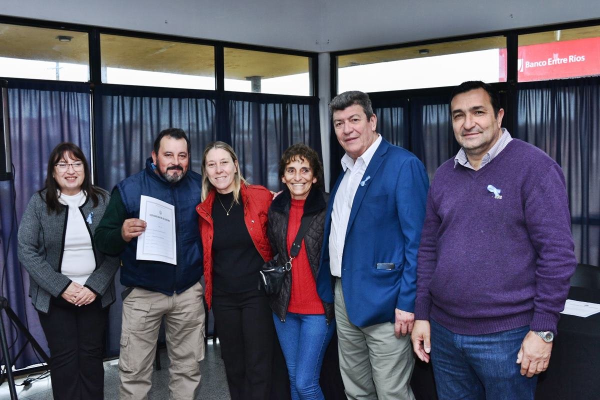 Se entregaron más de 70 escrituras a vecinos del departamento Concordia.