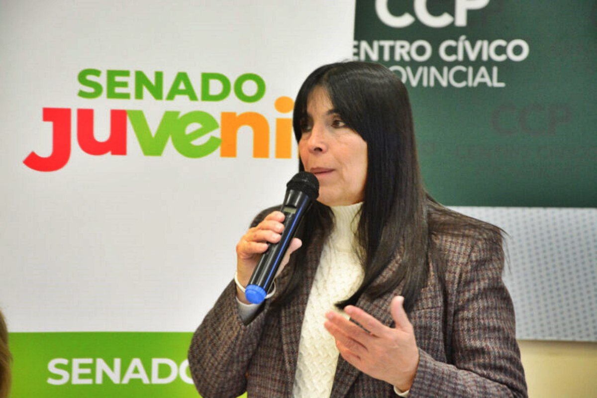 La vicegobernadora Alicia Aluani