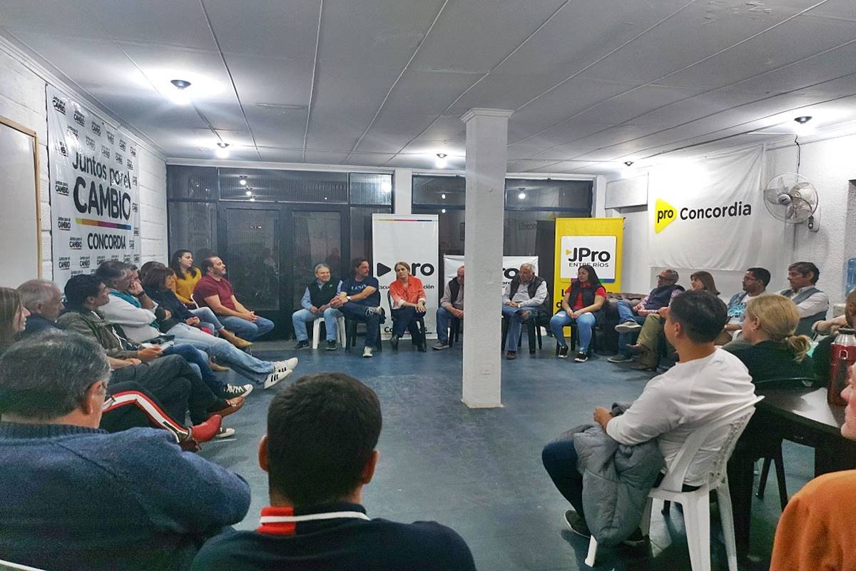Reunión de Pro Concordia.