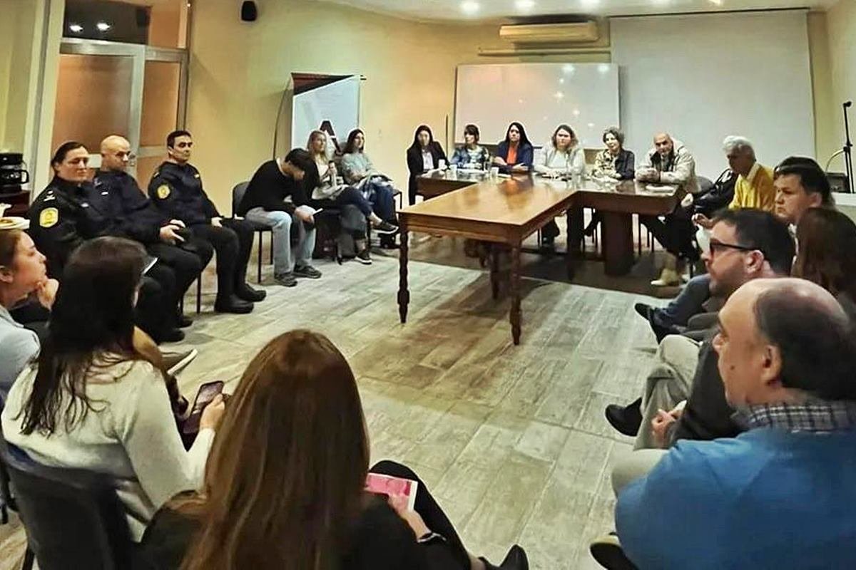 La reunión se concretó en la sede del Colegio de Abogacía de Concordia La reunión se concretó en la sede del Colegio de Abogacía de Concordia