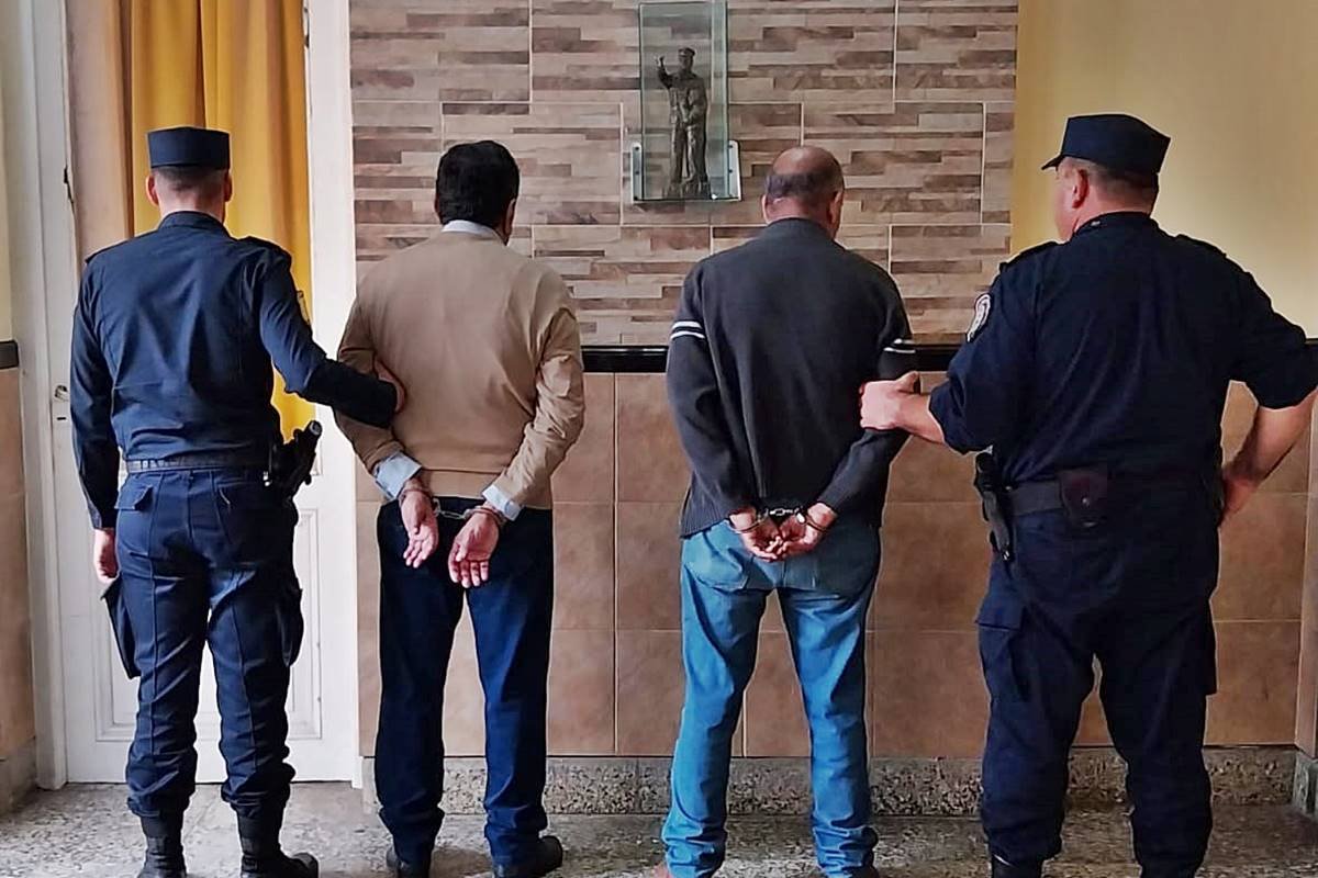 Ambos estafadores quedaron detenidos.