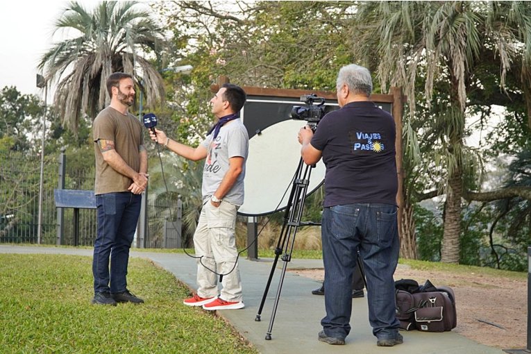 De cara a las vacaciones de invierno Concordia promociona sus atractivos en la televisión nacional