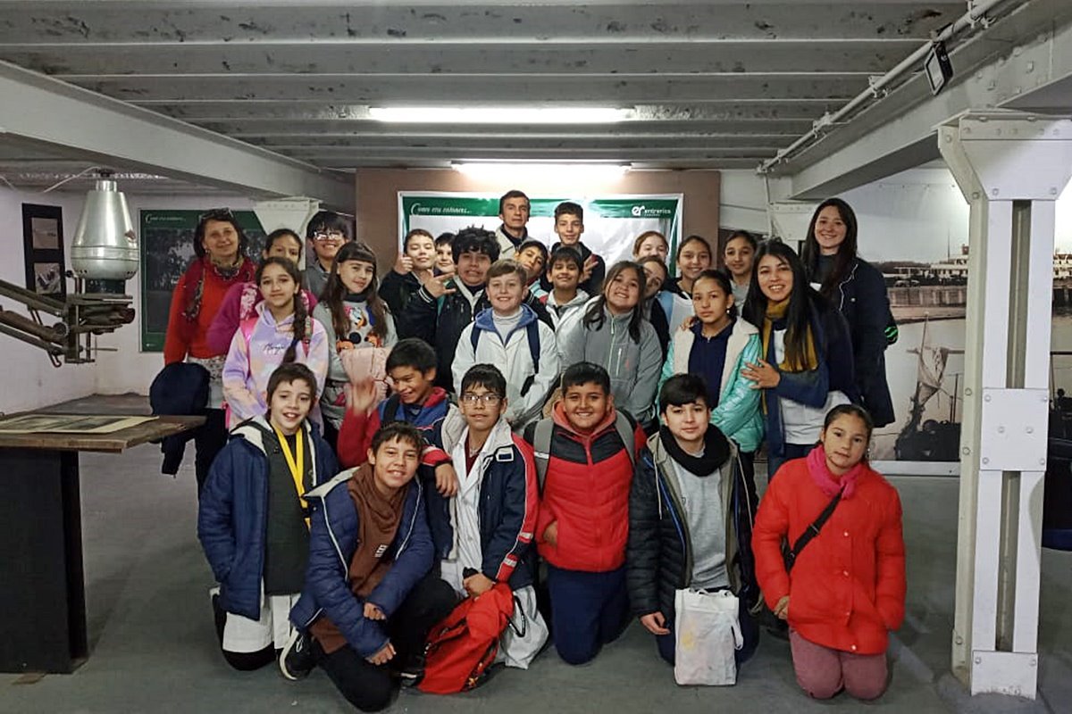 La escuela N&ordm; 55 Justo Jos&eacute; de Urquiza en el Museo de la Imagen