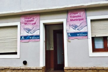 Hogar de Tránsito que funciona sobre calle Saan Luis Hogar de Tránsito que funciona sobre calle Saan Luis