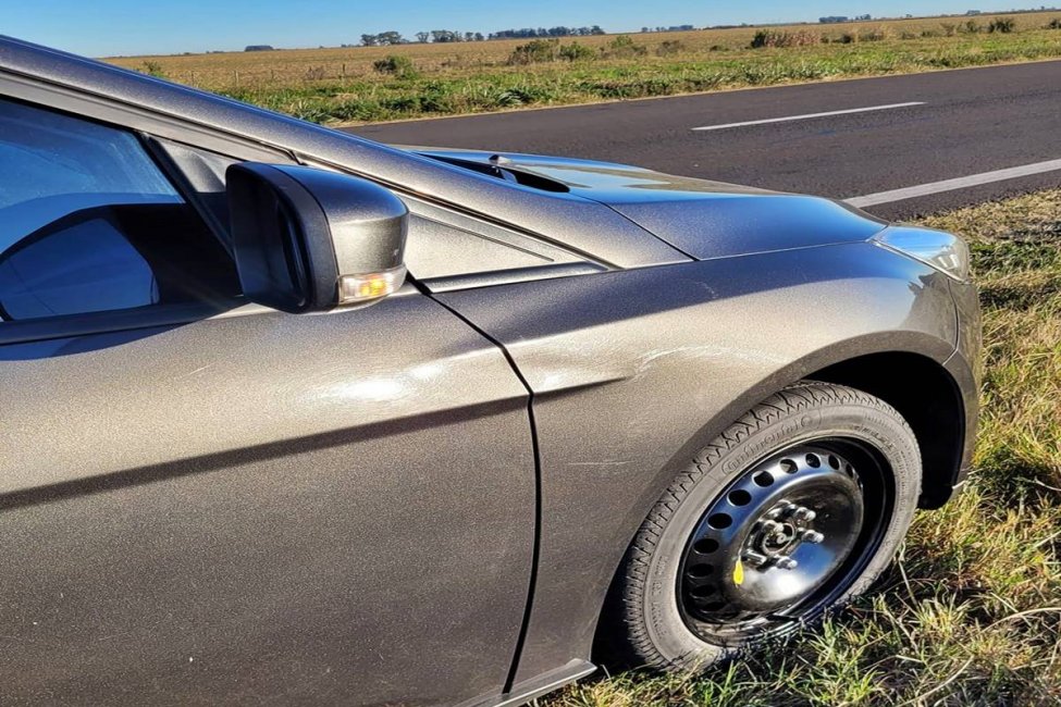 "No me maté porque Dios es grande", expresó otro usuario de la Autovía de la ruta 18