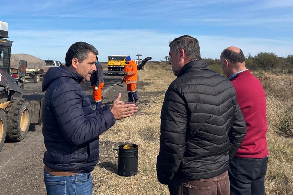Marcone se refirió al tramo de 30 kilómetros de la Ruta 18 que representan "un problema serio"