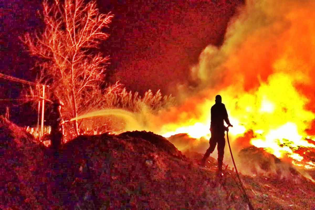 Los Bomberos Voluntarios de Concordia, al l&iacute;mite.