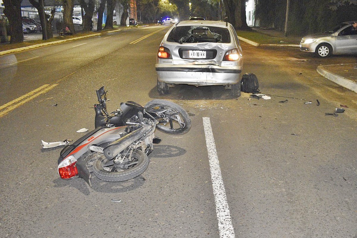 El accidente ocurri&oacute; sobre avenida Eva Per&oacute;n