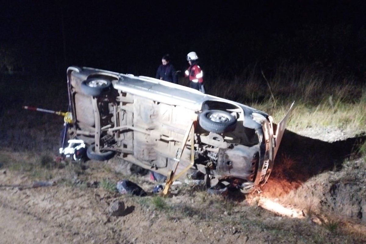 El conductor sufri&oacute; lesiones leves.