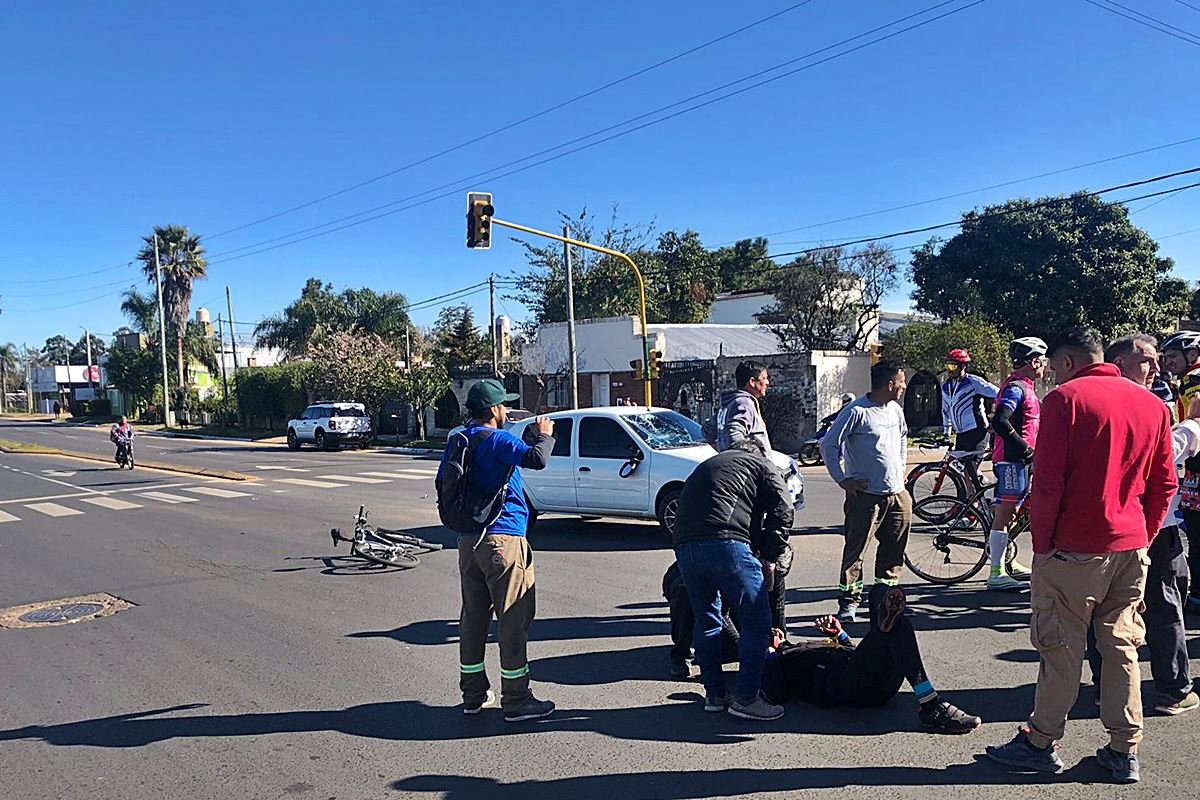 Los veh&iacute;culos circulaban en direcciones contrarias.