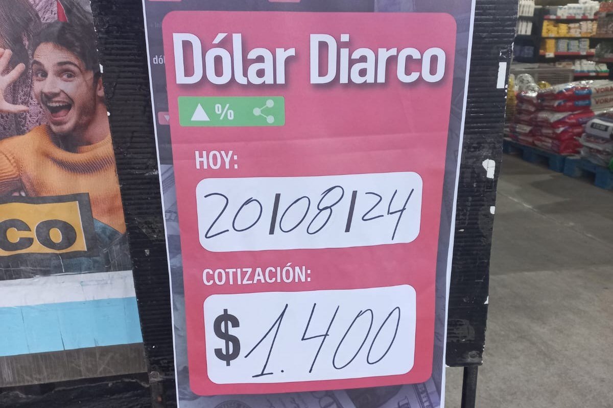 El "D&oacute;lar Diarco" se encuentra vigente desde este lunes 19 de agosto.