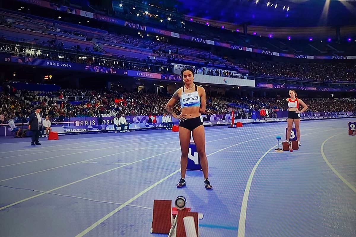 Briozzi particip&oacute; de la prueba de los 400 metros.