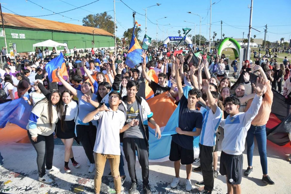 Más de 7 mil jóvenes concordienses participaron de la Maratón Estudiantil 2024