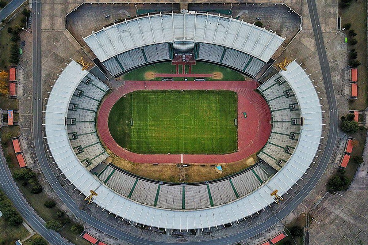 Vista aérea del Estadio Mario Alberto Kempes, en la provincia de Córdoba Vista aérea del Estadio Mario Alberto Kempes, en la provincia de Córdoba