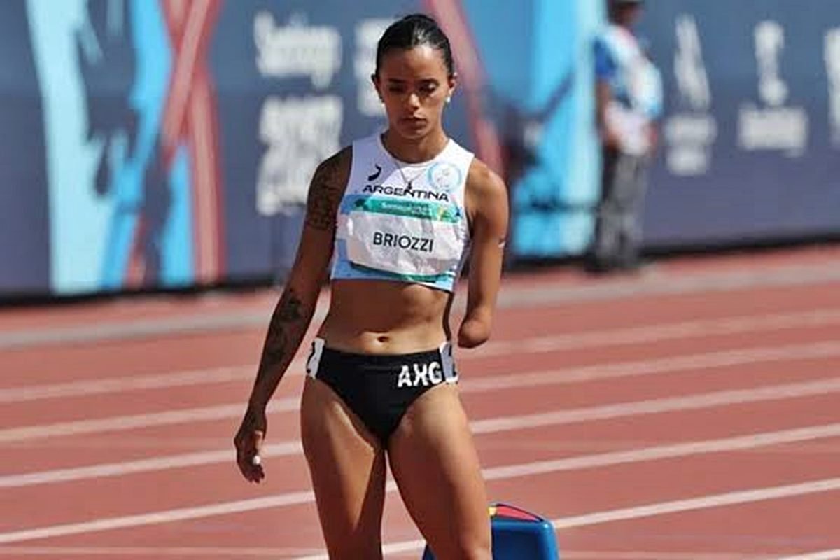 Teresita Briozzi en los Juegos Paral&iacute;mpicos 2024.