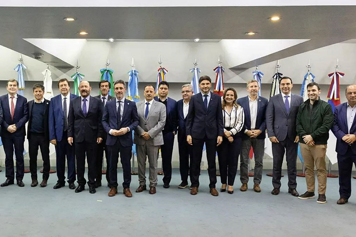 Los mandatarios provinciales se reunieron en Capital Federal