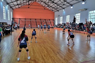 El Gimnasio Municipal de Concordia sede del encuentro. El Gimnasio Municipal de Concordia sede del encuentro.