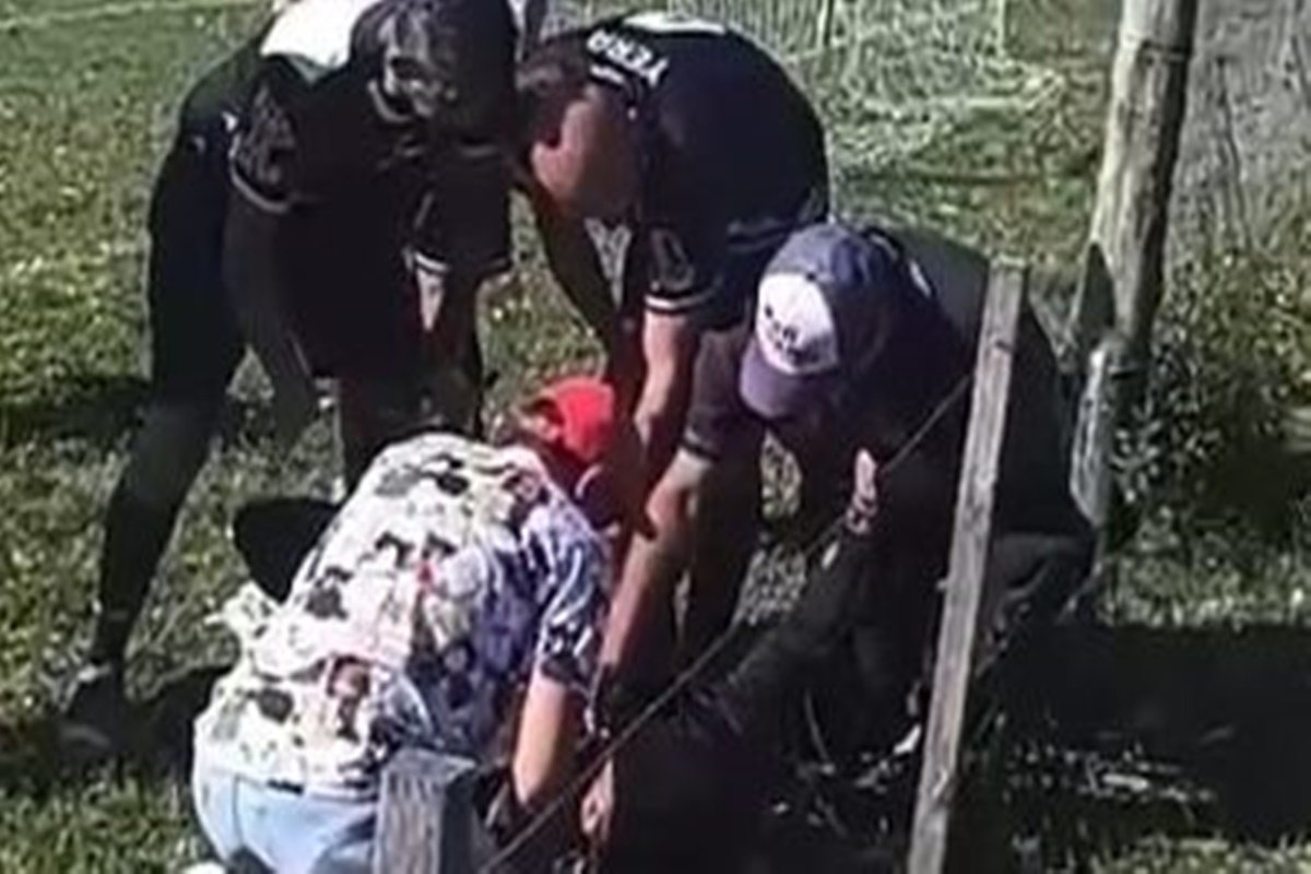 La víctima debió ser trasladada de urgencia a Concordia.