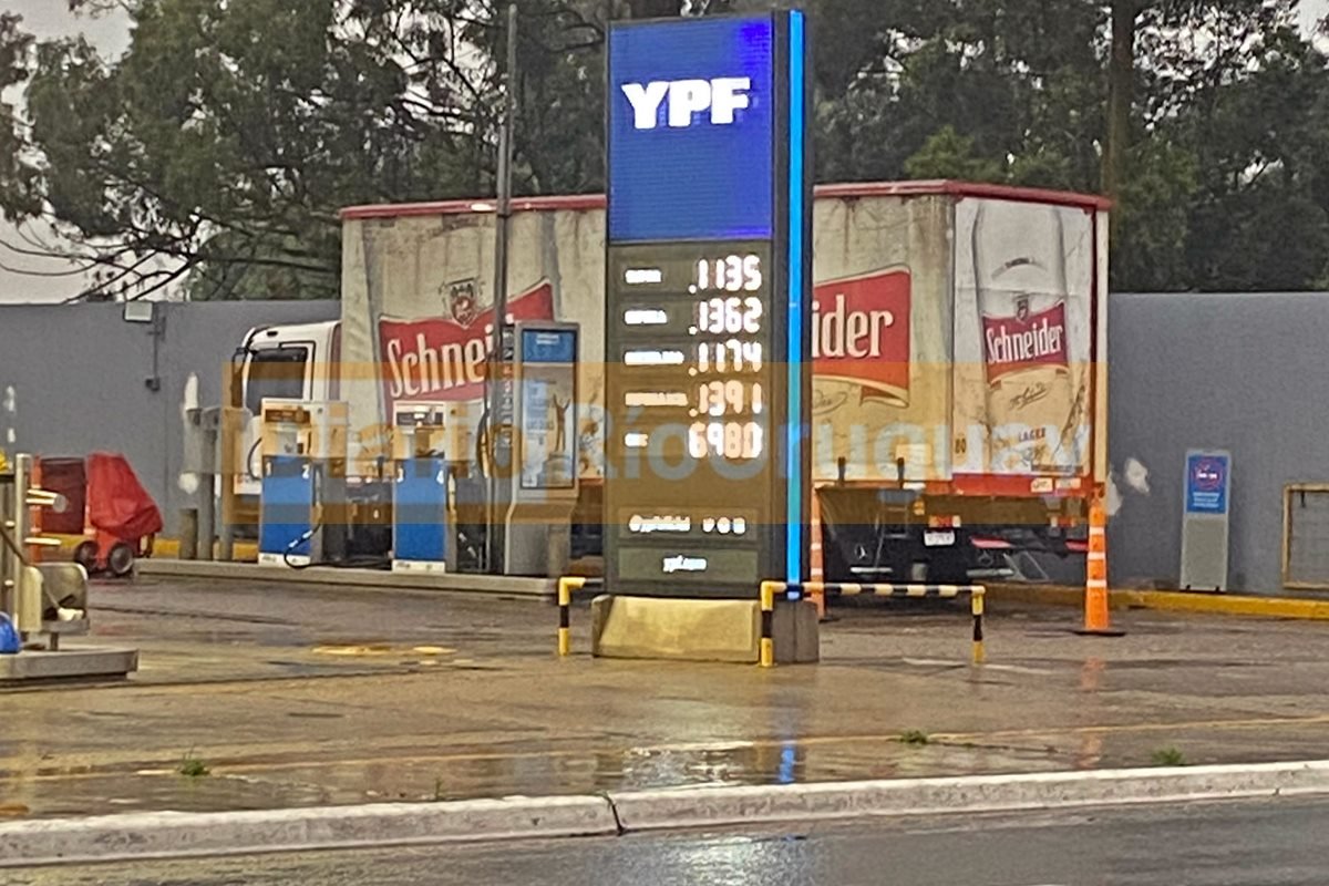 Concordia amaneci&oacute; con tormenta y nueevos precios en los combustibles