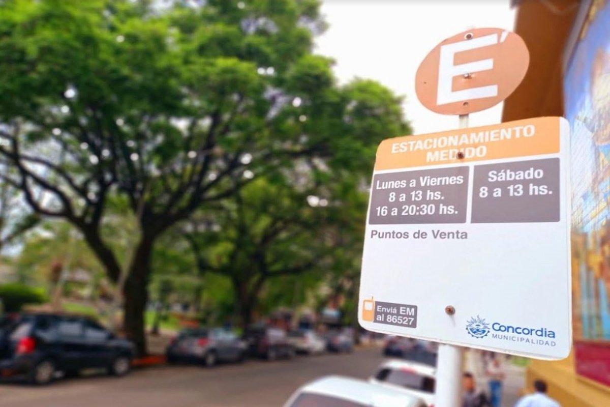 No habr&aacute; estacionamiento medido durante el feriado, en Concordia.