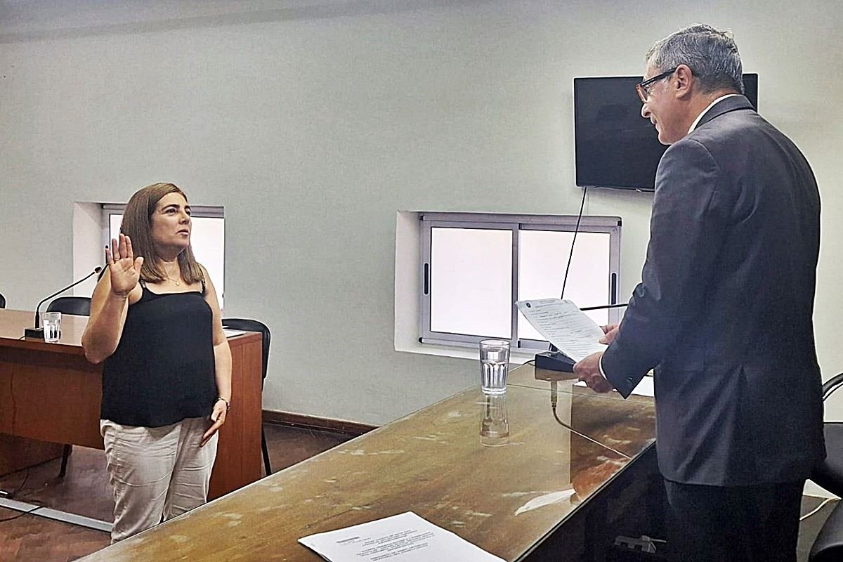 Nueva jueza de Paz en Estancia Grande, Dra. Ver&oacute;nica &Aacute;lvarez.