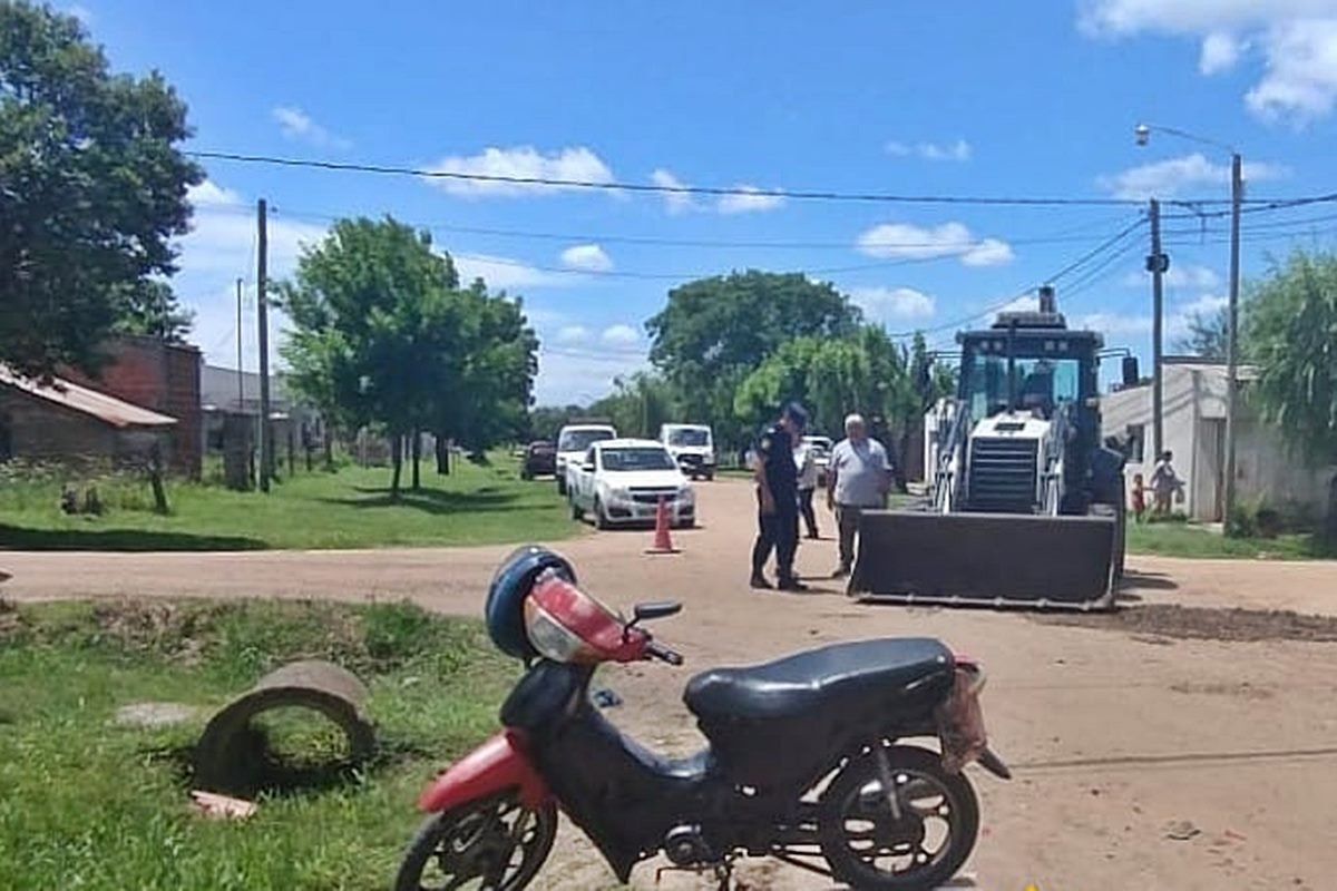 El conductor de la moto debi&oacute; ser derivado a Concordia.