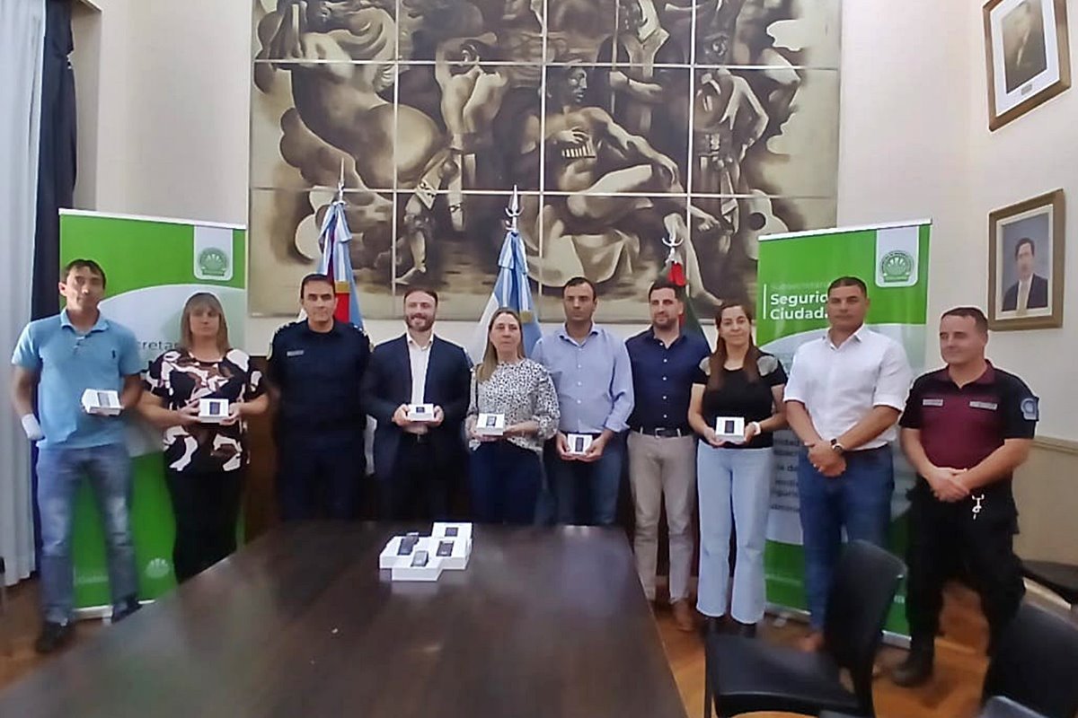 Los intendentes del Departamento adhirieron al sistema SOS Alerta.