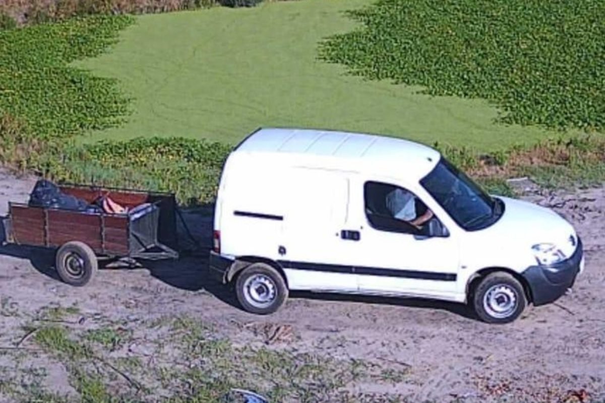 Las c&aacute;maras del lugar detectaron el ingreso de personas al predio.