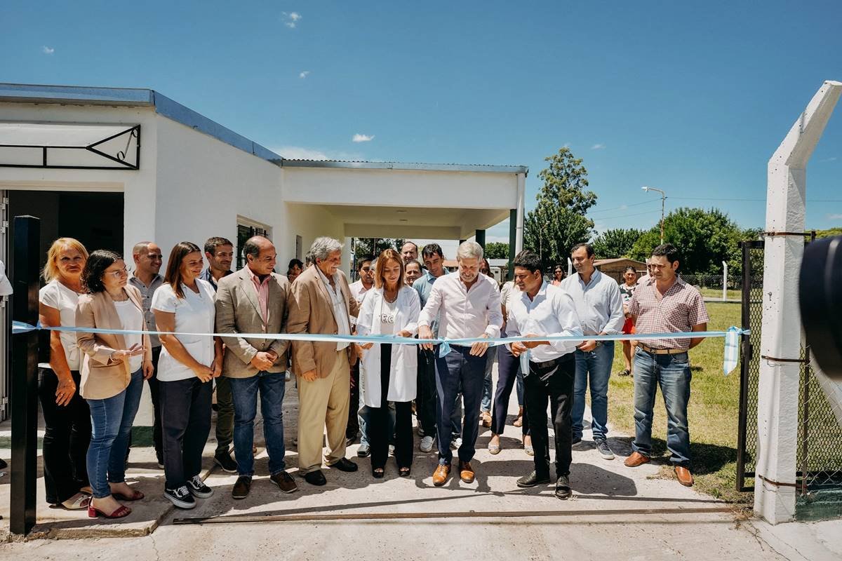 Clodomiro Ledesma inaugur&oacute; su Centro de Salud.