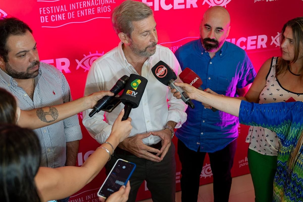 Frigerio estuvo presente en la sede principal del FICER