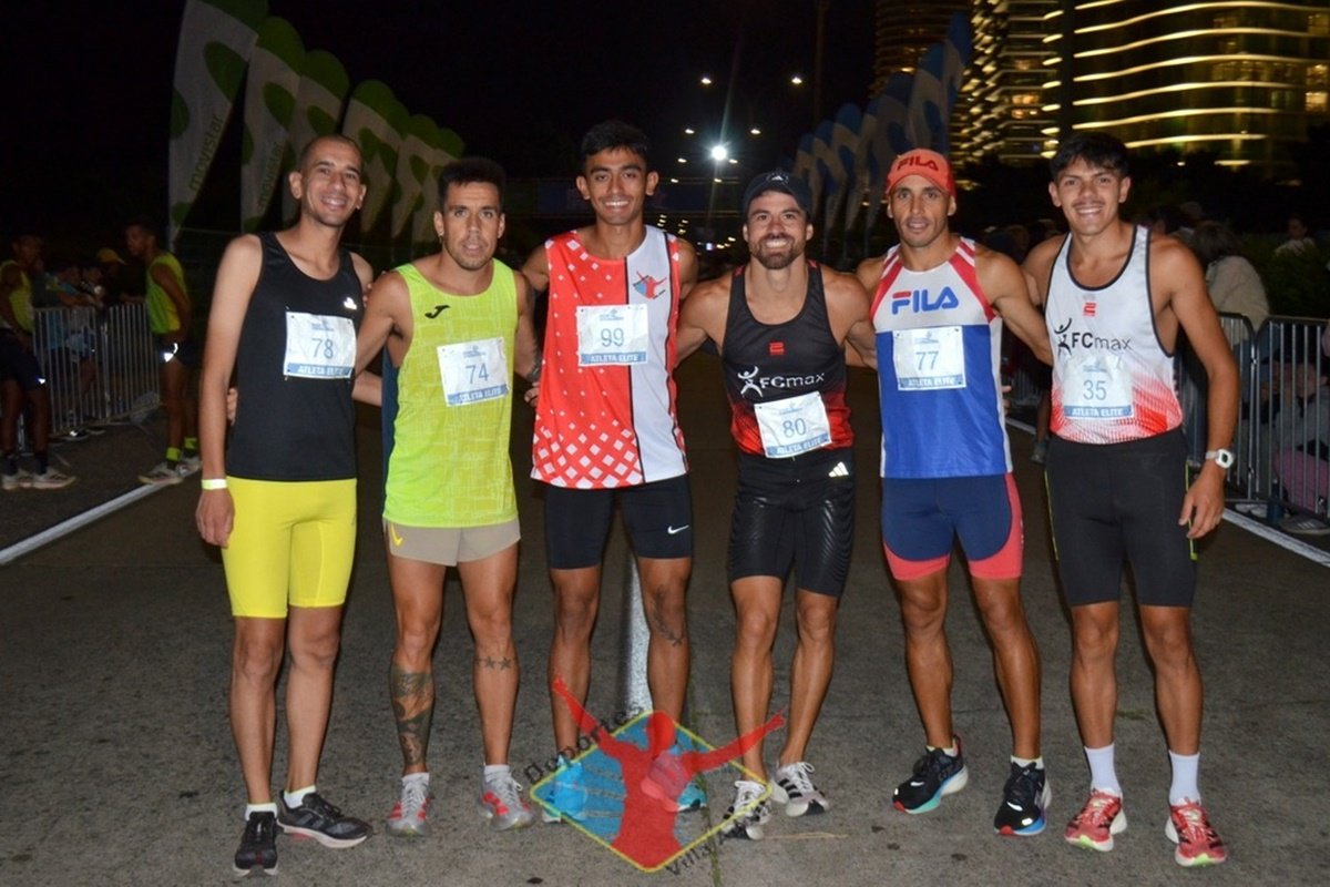 Los atletas locales en tierras orientales