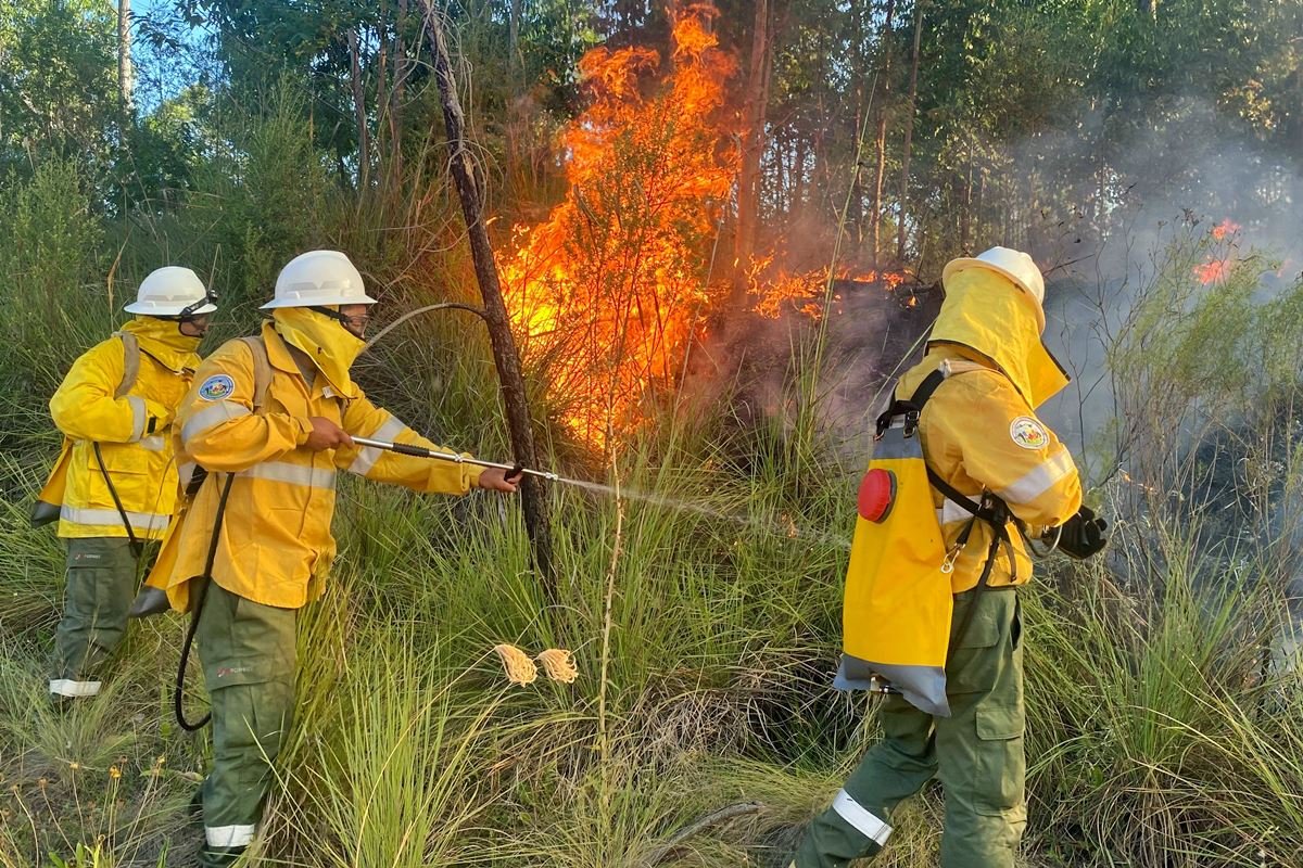 El incendio declarado en Magnasco avanza sin control