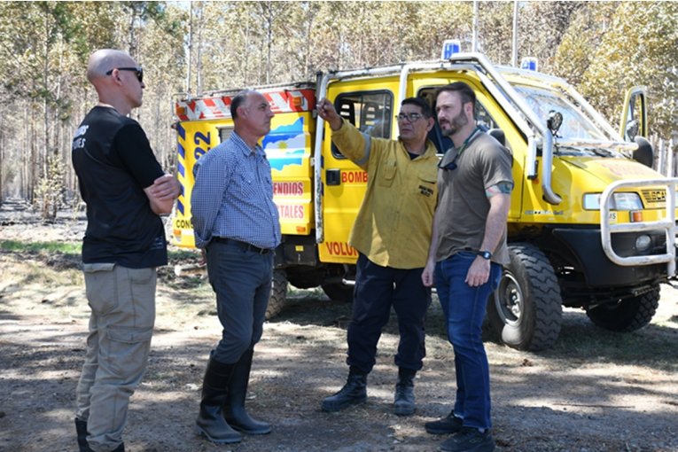 Azcu&eacute; llam&oacute; a la comunidad a extremar las medidas de prevenci&oacute;n para evitar incendios