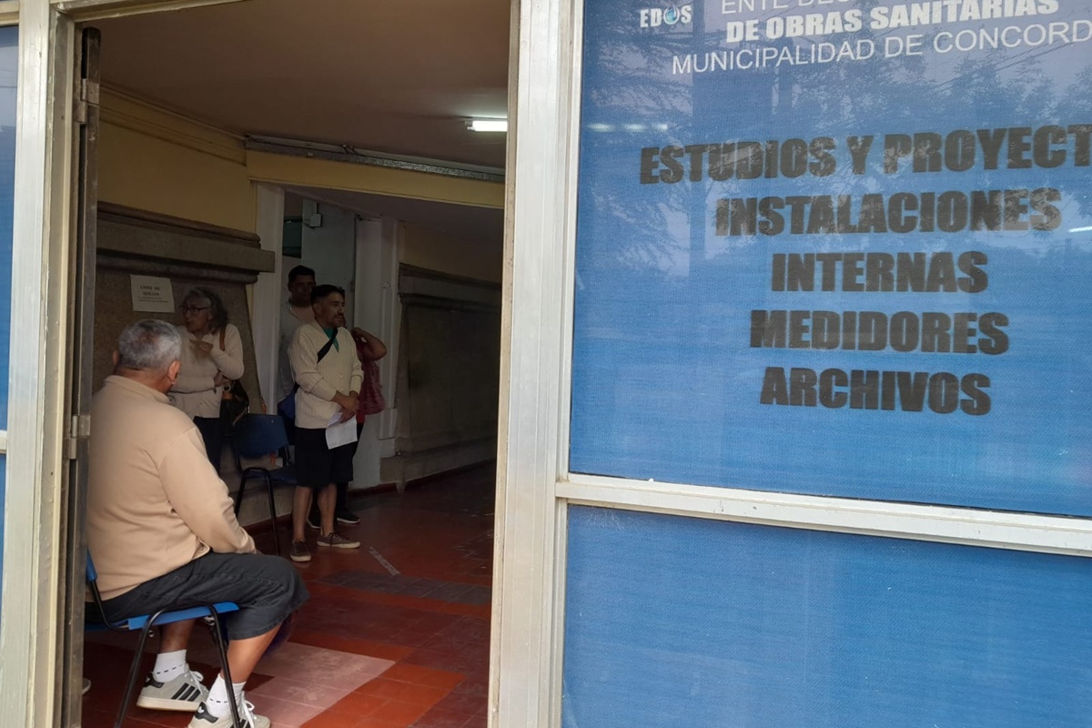 Vecinos de un barrio concordiense reclamaron al EDOS por la falta del ...