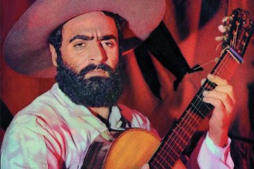 Jorge Cafrune, el verdadero payador perseguido. Jorge Cafrune, el verdadero payador perseguido.