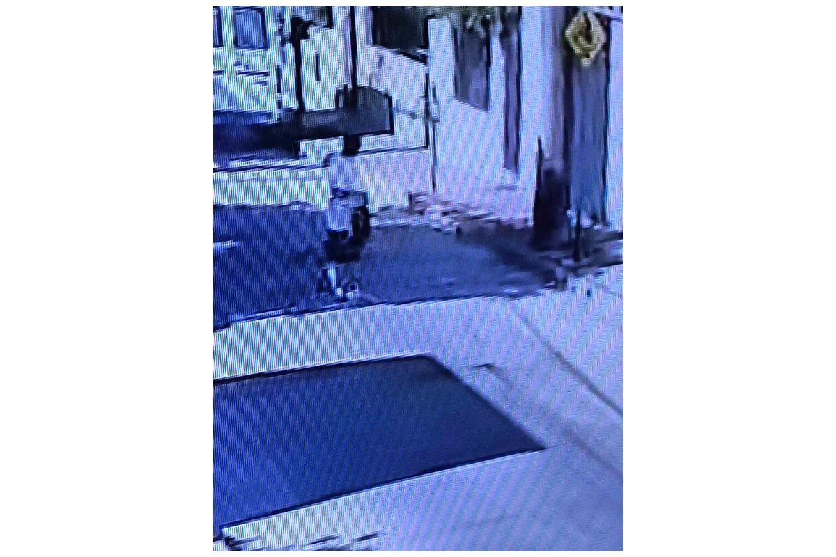 Im&aacute;gen tomada por una c&aacute;mara de seguridad del lugar.