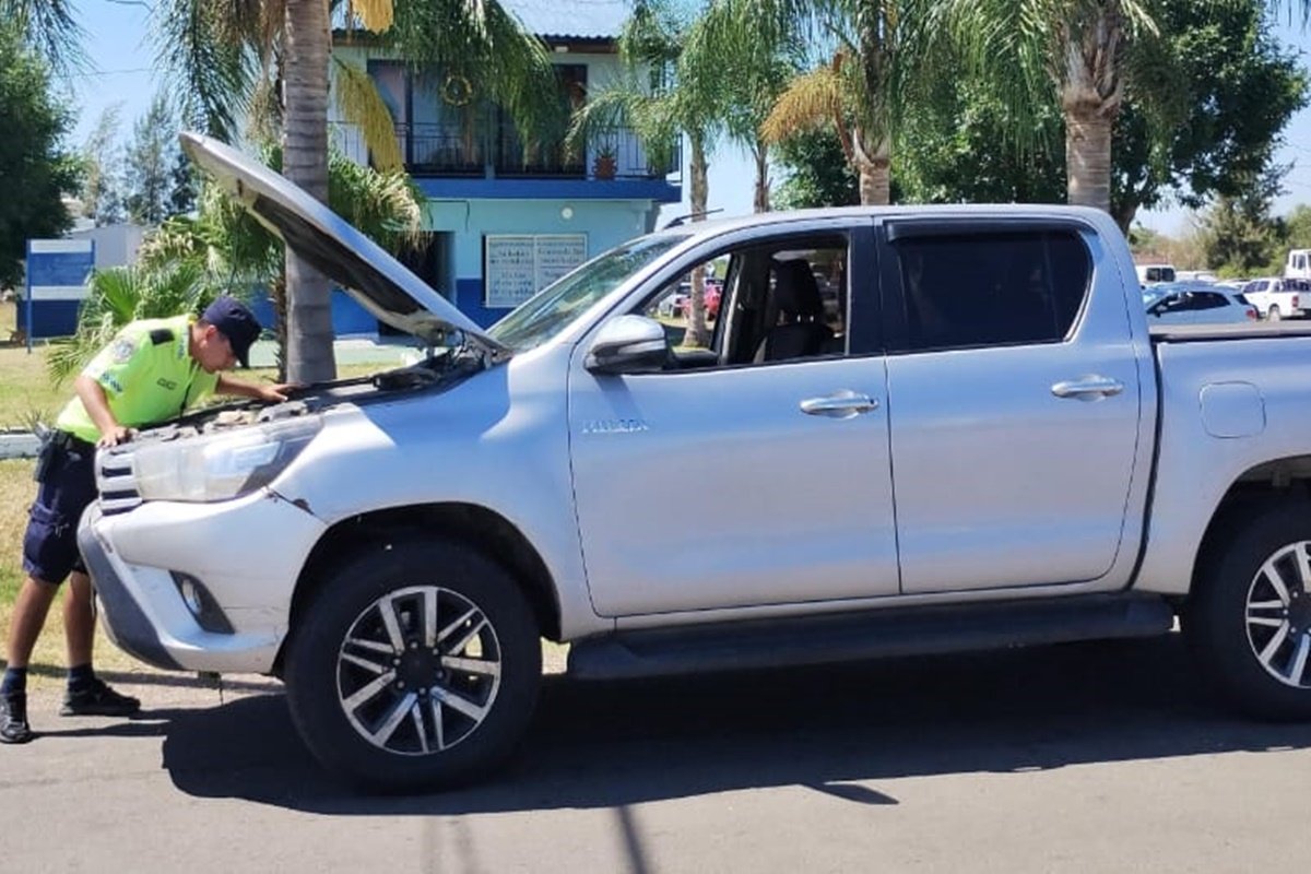La mujer viajaba desde Brasil a Buenos Aires.