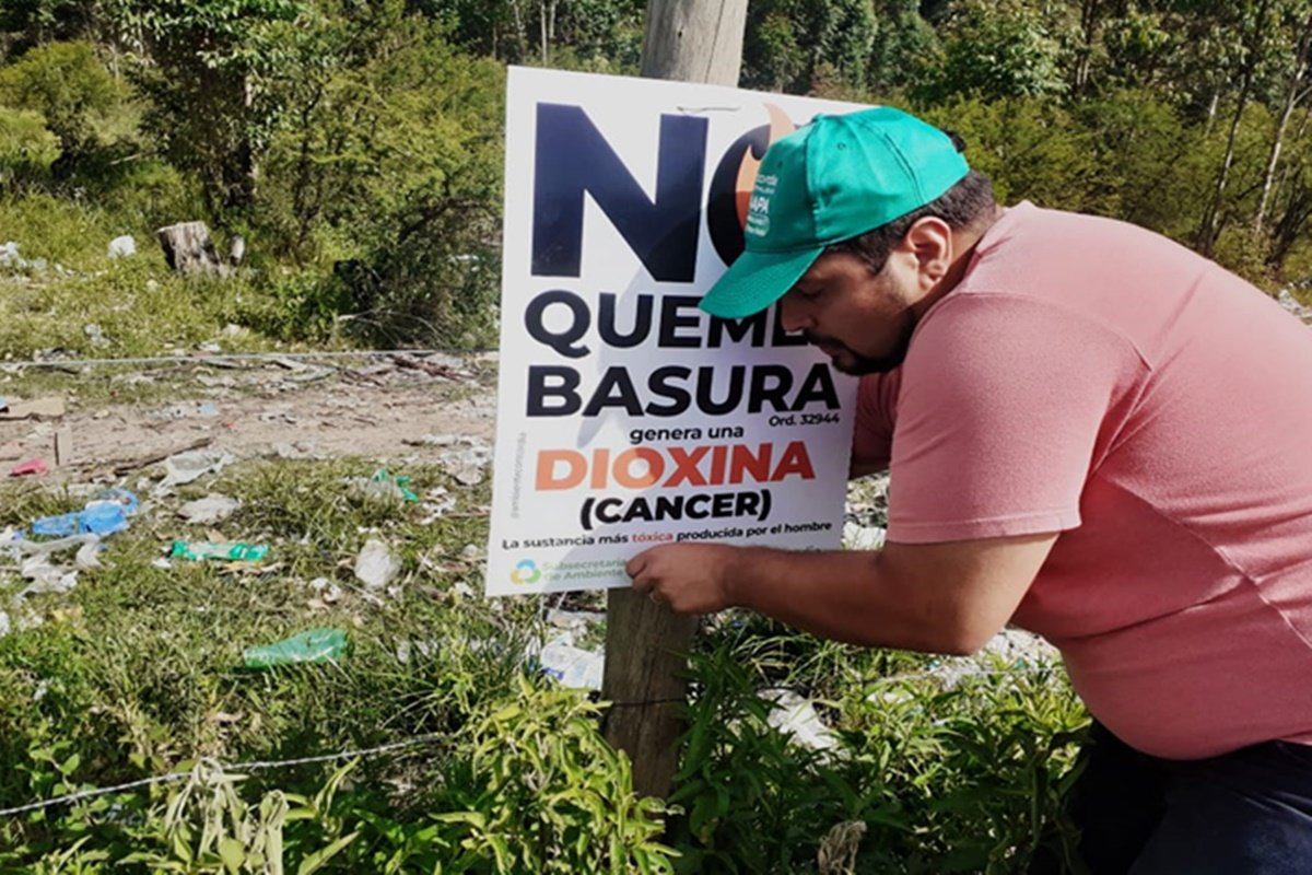 Busca crear acciones de concientizaci&oacute;n para el cuidado del ambiente.