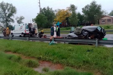 El siniestro vial ocurrió el pasado sábado, en la ruta 14. El siniestro vial ocurrió el pasado sábado, en la ruta 14.