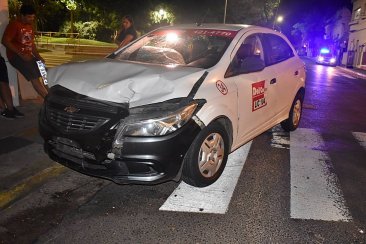 El accidente ocurrió en las primeras horas de este lunes. El accidente ocurrió en las primeras horas de este lunes.
