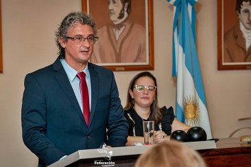 El intendente de Federación criticó las expresiones del senador. El intendente de Federación criticó las expresiones del senador.