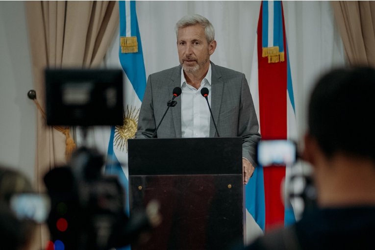 Frigerio adelantó que la provincia respalda la solicitud de relocalización de la planta de hidrógeno verde