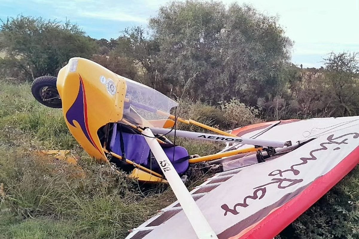 El piloto era un hombre de 73 a&ntilde;os de edad.