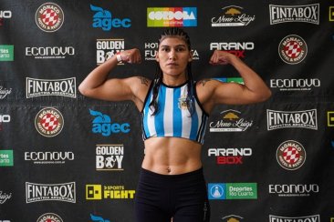 Antonella "La Mosca" Molina peleará en Inglaterra. Antonella "La Mosca" Molina peleará en Inglaterra.