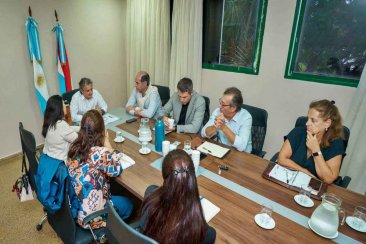 El intendente de Federación sumó apoyos al reclamo. El intendente de Federación sumó apoyos al reclamo.